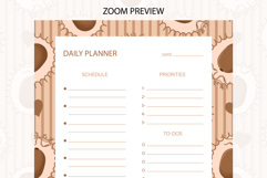 Kiwi Coquette Daily Planner | Daily Planner Product Image 3