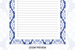 Scandinavian Flower To Do List Template | To do list Product Image 4