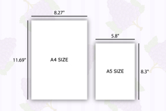 Grapes Daily Gratitude Planner | Daily Planner Product Image 4