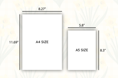 Daffodil Flower Daily Gratitude Planner | Daily Planner Product Image 4