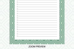 Vintage Geometry To Do List Template | To do list Product Image 4