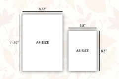 Vintage Fall Daily Planner Template | Daily Planner Product Image 4