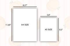 Peach Daily Gratitude Planner | Daily Planner Product Image 4