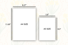 Daffodil Flower Daily Gratitude Planner | Daily Planner Product Image 4