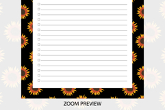 Sunflower To Do List Template | To do list Product Image 4