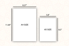 Ogee Pattern Daily Gratitude Planner | Daily Planner Product Image 4