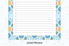 Folk Flower To Do List Template | To do list Product Image 4
