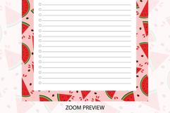 Watermelon To Do List Template | To do list Product Image 4