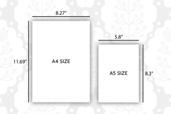 Scandinavian Flower Daily Planner | Daily Planner Product Image 4