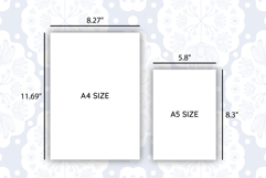 Scandinavian Flower Daily Planner | Daily Planner Product Image 4