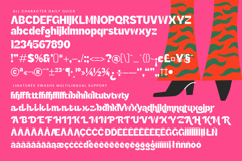Daily Quick Bold Geometric Sans Serif Product Image 14