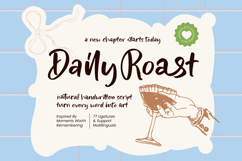 Daily Roast - Natural Handwritten Script Product Image 1