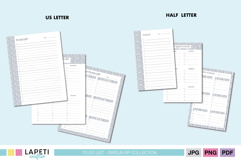 minimal to do list printable planner pages