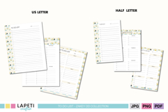 cute printable planner with soft colors