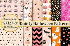 Dainty Halloween Seamless Pattern Product Image 1