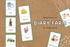 Dairy Farm Educational Flash Cards