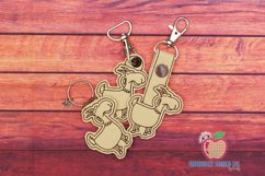 Dairy GOAT In The Hoop Keyfob Product Image 1