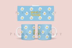 daisy blessed teacher coffee mug glass wrap svg 11oz 15oz mug svg presized for 11oz 15oz glass ready to cut and sublimation files