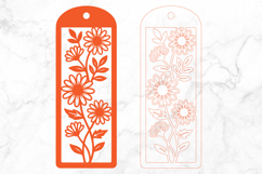 Daisy Bookmark SVG Laser Cut Product Image 3