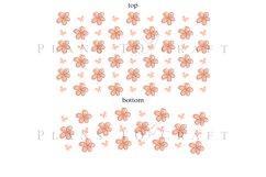 daisy butterfly spring 40oz quencher tumbler sublimation full wrap high resolution transparant background