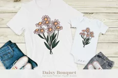 Daisy Clipart Daisy Sublimation Png Retro Flowers Png