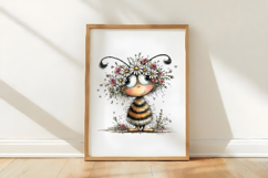 Daisy Crown Bee Clipart Product Image 3