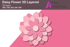 Daisy Flower 3D Layered Product Image 2