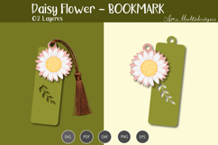 Daisy Flower Bookmark Product Image 1