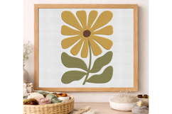 Daisy Flower Embroidery Design Product Image 3