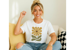 Daisy Flower Embroidery Design Product Image 4