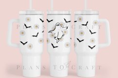 Bundle 6 Halloween 40oz Tumbler Sublimation Wrap SVG Product Image 4