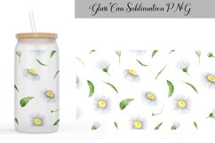 Daisy Glass Can Wrap|16 Oz Can Glass Chamomile Wrap Product Image 1
