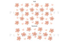 daisy spring floral 40oz quencher tumbler sublimation full wrap high resolution transparant background