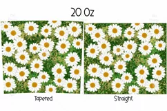 Tumbler Sublimation Daisy Bundle, Spring Flowers PNG, Flowers Bundle PNG, Spring Tumbler, Tumbler 20 oz