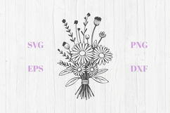Wild flowers SVG Product Image 1