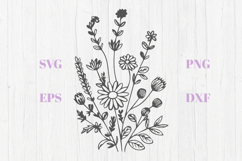 Wildflowers Herbs SVG Product Image 1