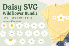 Daisy SVG Bundle | Wildflower Cut Files svg Product Image 1