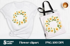Daisy flower clipart PNG design | Summer flower sublimation Product Image 1