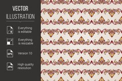 Stripy floral seamless pattern Product Image 1