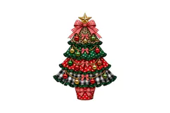 Festive Christmas Tree PNG Sublimation D Product Image 1