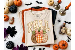 Fall Pumpkin Trio PNG Sublimation Tee Product Image 1