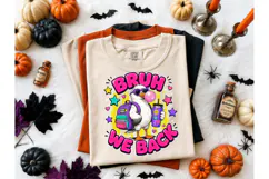Bruh We Back to School Duck PNG Tee Product Image 2