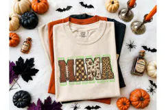 Football Mama PNG Sublimation Tee Design Product Image 1