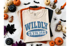 Wildly Unhinged Distressed PNG Tee Desig-Wildly Unhinged Dis Product Image 2