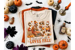 Just a Girl Who Loves Fall Duck PNG Product Image 2
