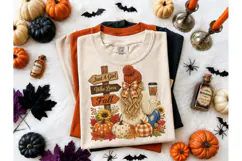 Just A Girl Who Loves Fall PNG Tee Product Image 2