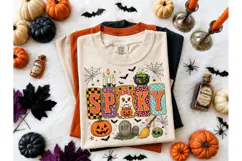 Spooky Halloween Ghost PNG Shirt Design Product Image 2
