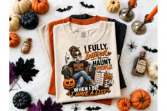 I Fully Intend To Haunt People PNG Tee Product Image 1