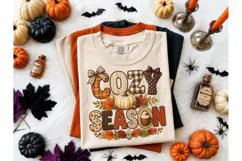 Cozy Season Fall Pumpkin PNG Tee Design Product Image 2