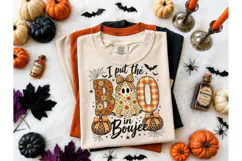 I Put the Boo in Boujee PNG Shirt Product Image 2